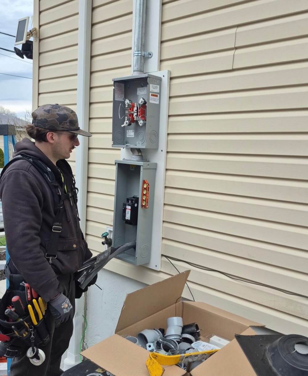 Contemporary Electrical Panel Upgrade in Glen Rock, NJ