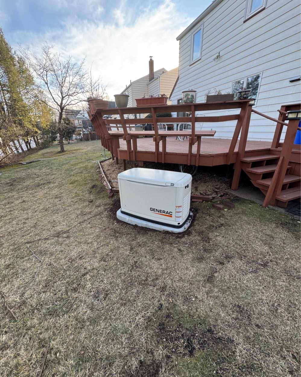Installing a Professional Generac Generator for Power Outages in Hawthorne, NJ