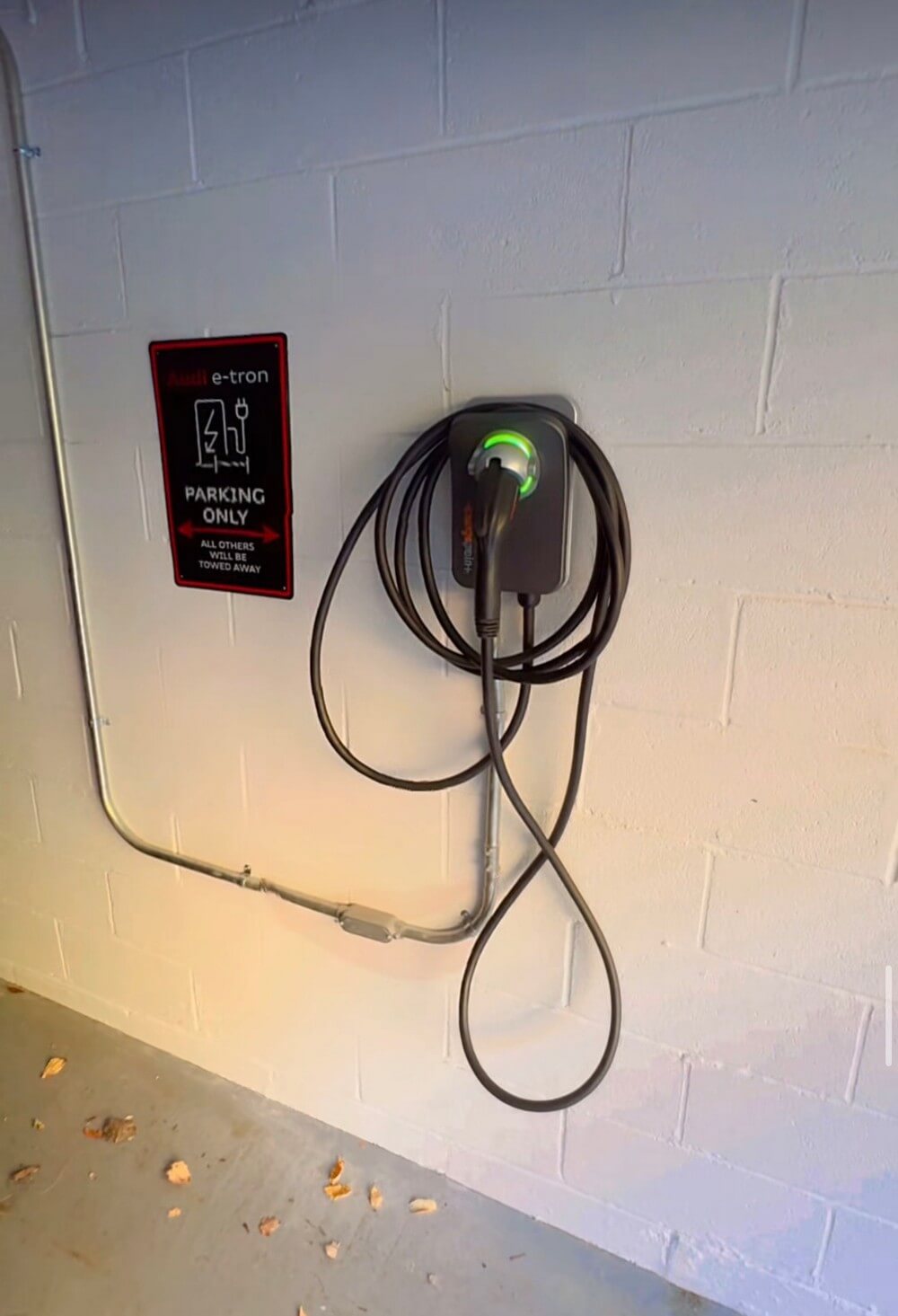 Seamless Installing of Residential EV Charger for Electric Vehicle in Garage in Ridgewood, NJ