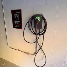 Seamless-Installing-of-Residential-EV-Charger-for-Electric-Vehicle-in-Garage-in-Ridgewood-NJ 0