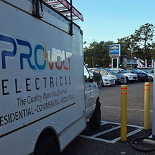 Upgrading and Installing the New Lighting for the Showroom Floor of Chevrolet of Hawthorne in Hawthorne, NJ 0